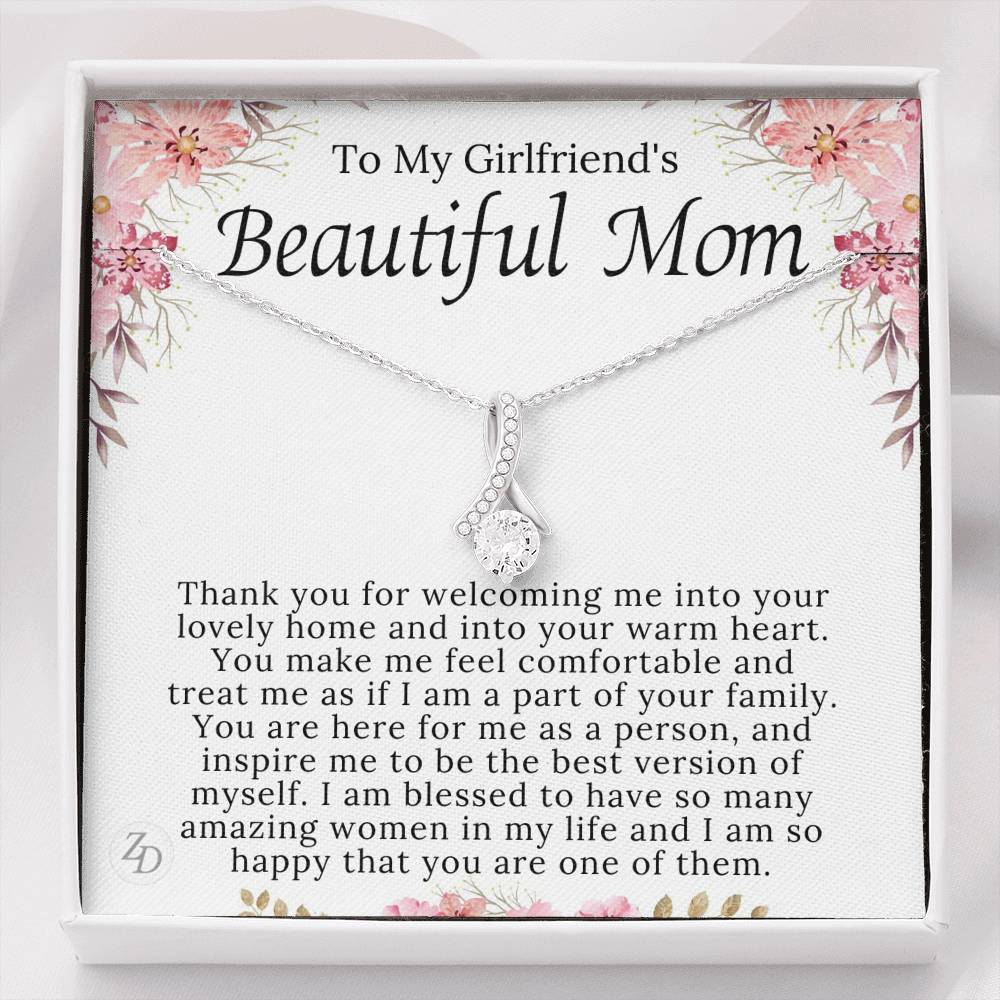 To My Girlfriend's Mom-"You Inspire Me" Alluring Necklace