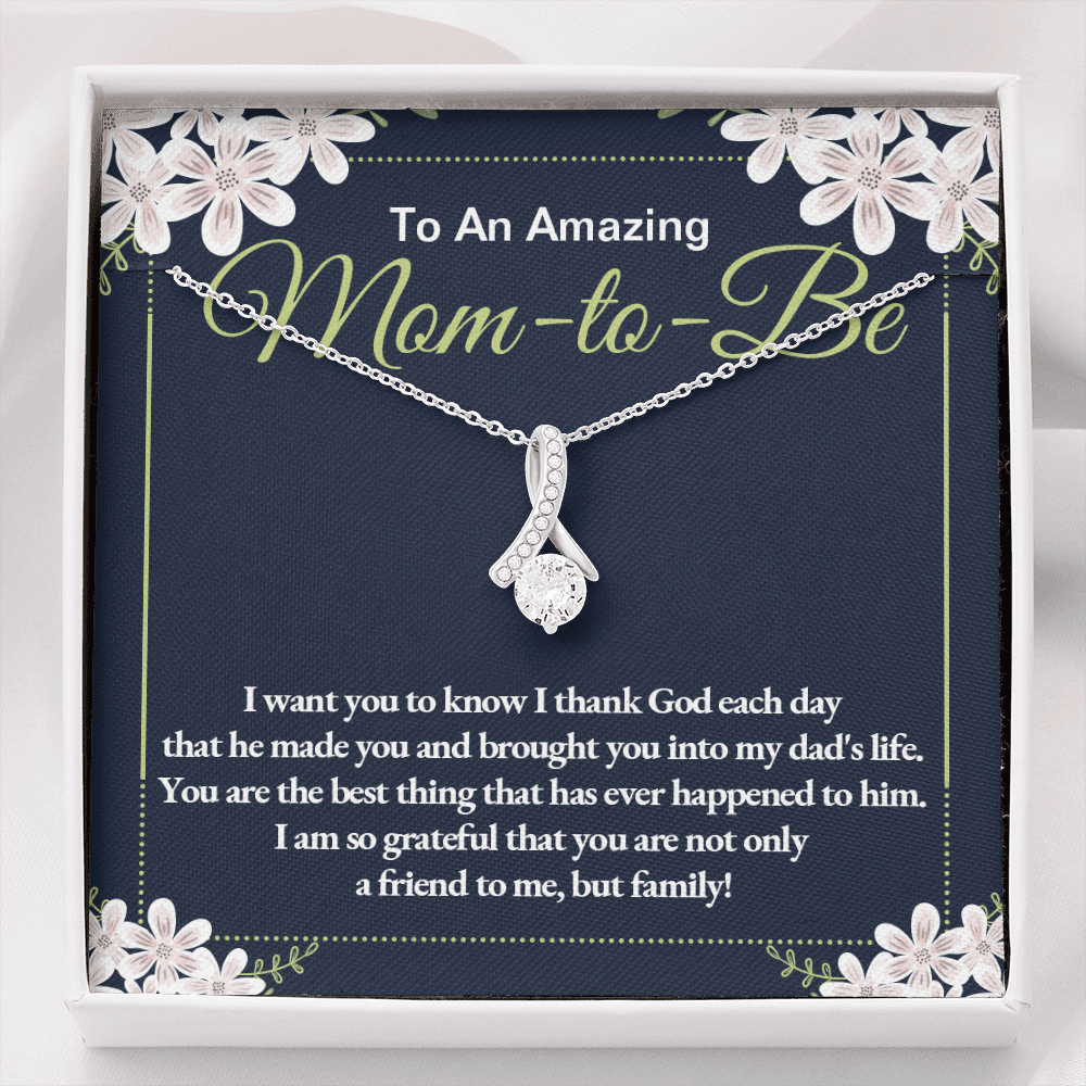 Mom to Be-"You Are Family" Alluring Necklace