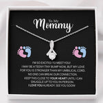 To My Mommy-"So Excited to Meet You" Necklace