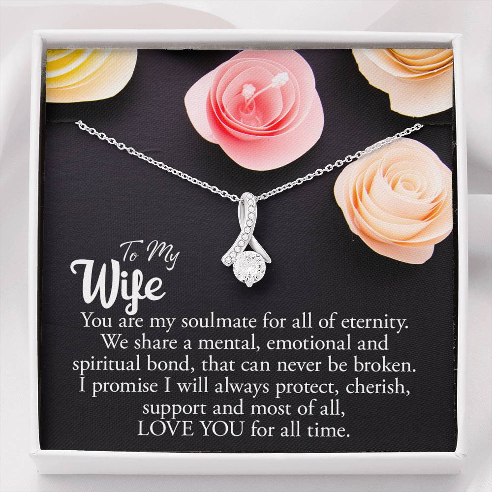 To My Wife-"For All Eternity" Necklace