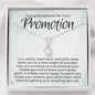 Congrats on Your Promotion-"Career Goals" Alluring Necklace