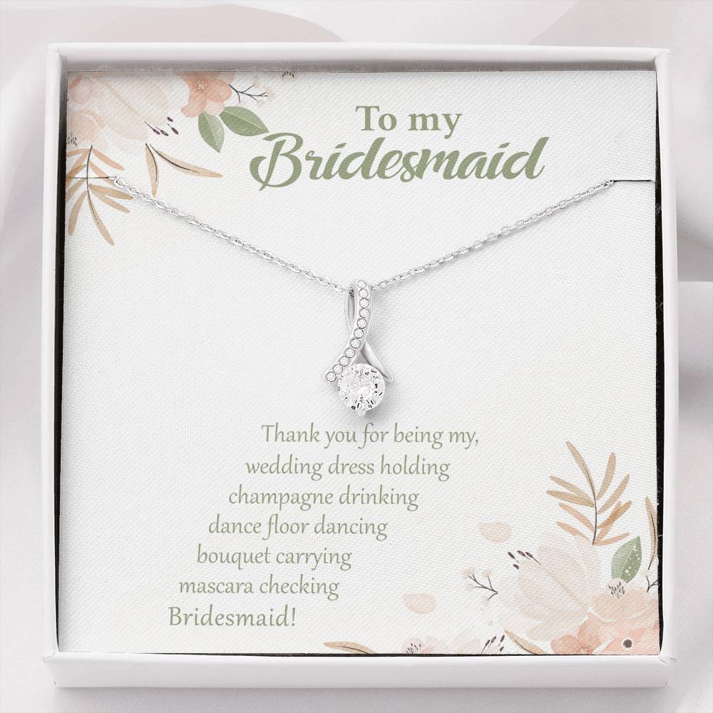 Thank You for Being My "Everything" Bridesmaid-Alluring Beauty Necklace