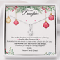 To Our Daughter-"Greatest Gift" Alluring Necklace
