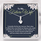 To My Future Wife-"Our First Day" Alluring Necklace