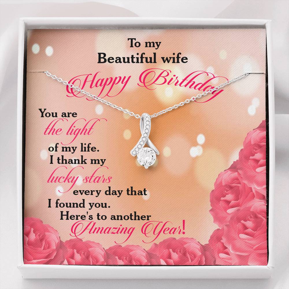 Happy Birthday My Beautiful Wife-Light of My Life