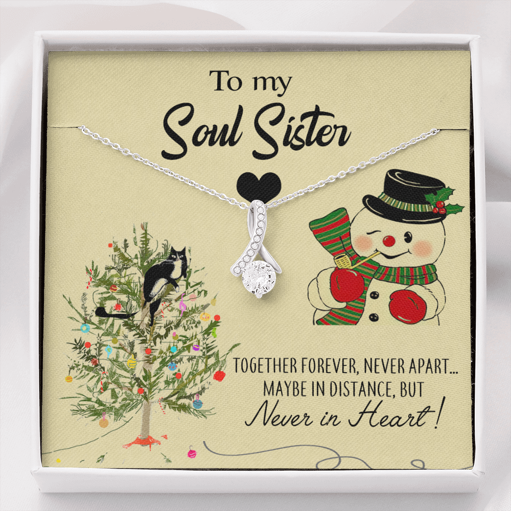 To My Soul Sister-"Never Apart" Alluring Necklace