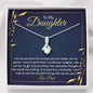 To My Daughter-"I Am Proud of You" Alluring Necklace