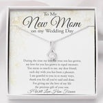 To My New Mom-Thank You For Your Precious Gift-Alluring Beauty Necklace