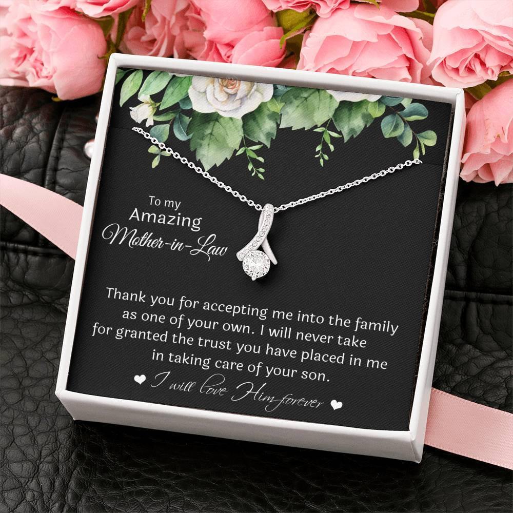 "Thank You for Accepting Me"-Mother-in-Law Necklace