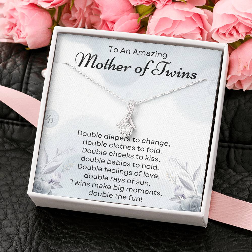 Mother of Twins-"Double the Fun" Alluring Necklace