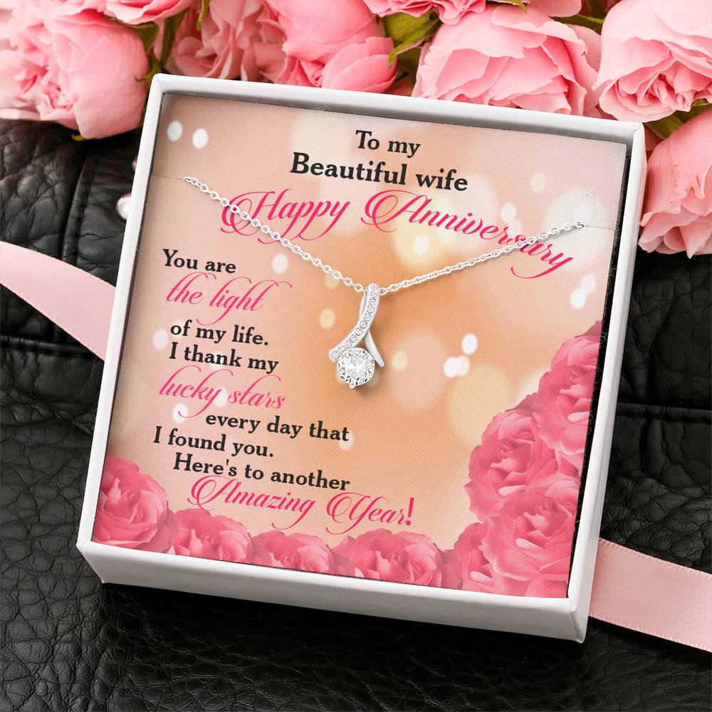 Happy Anniversary My Beautiful Wife-Light of My Life