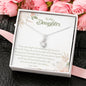 To My Daughter-"I Love You Kiddo" Alluring Necklace