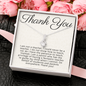 Thank You-"On Behalf of Parents Everywhere" Alluring Necklace