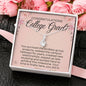 Congrats College Grad-"Worked Hard" Alluring Necklace
