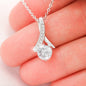 To My Amazing Auntie-"I Am Lucky" Alluring Necklace