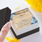 Mother of Groom-"I Will Love Him Forever" Alluring Necklace