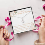 To My Matron of Honor-"I'm Lucky I have You" Alluring Necklace