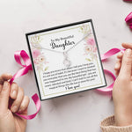 To My Beautiful Daughter-"Best Thing to Me" Alluring Necklace