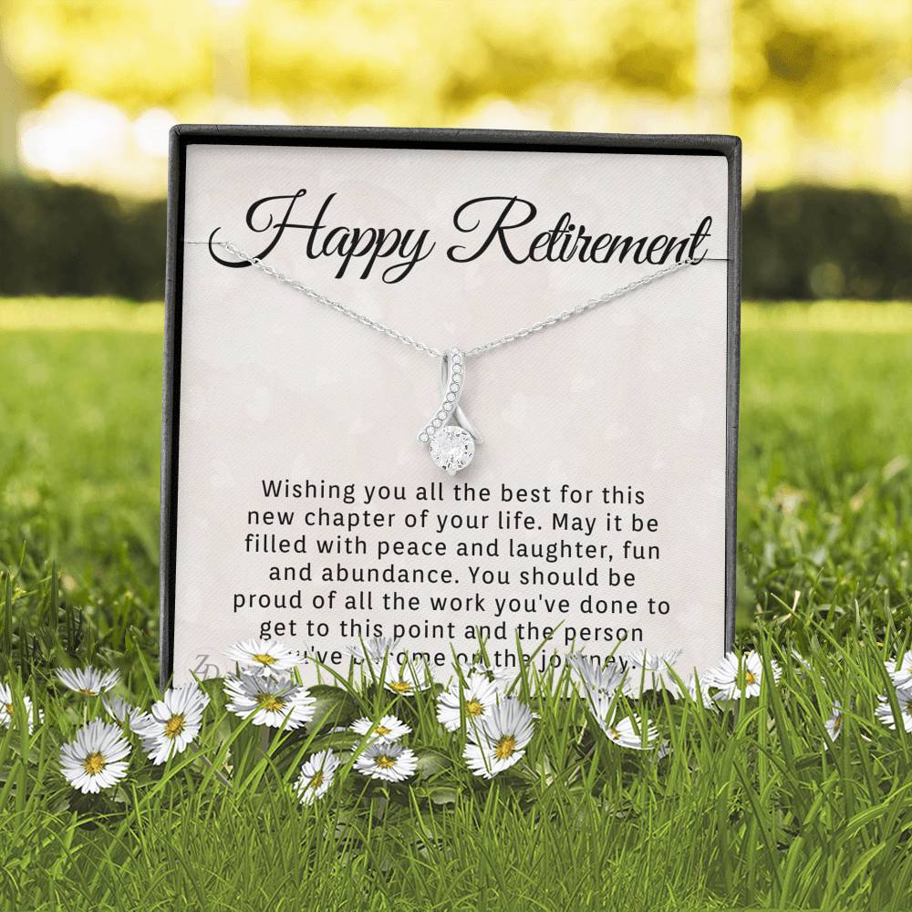 Happy Retirement-"New Chapter" Alluring Necklace