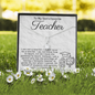 To My Son's Teacher-"Thank You for Guiding Him" Alluring Necklace