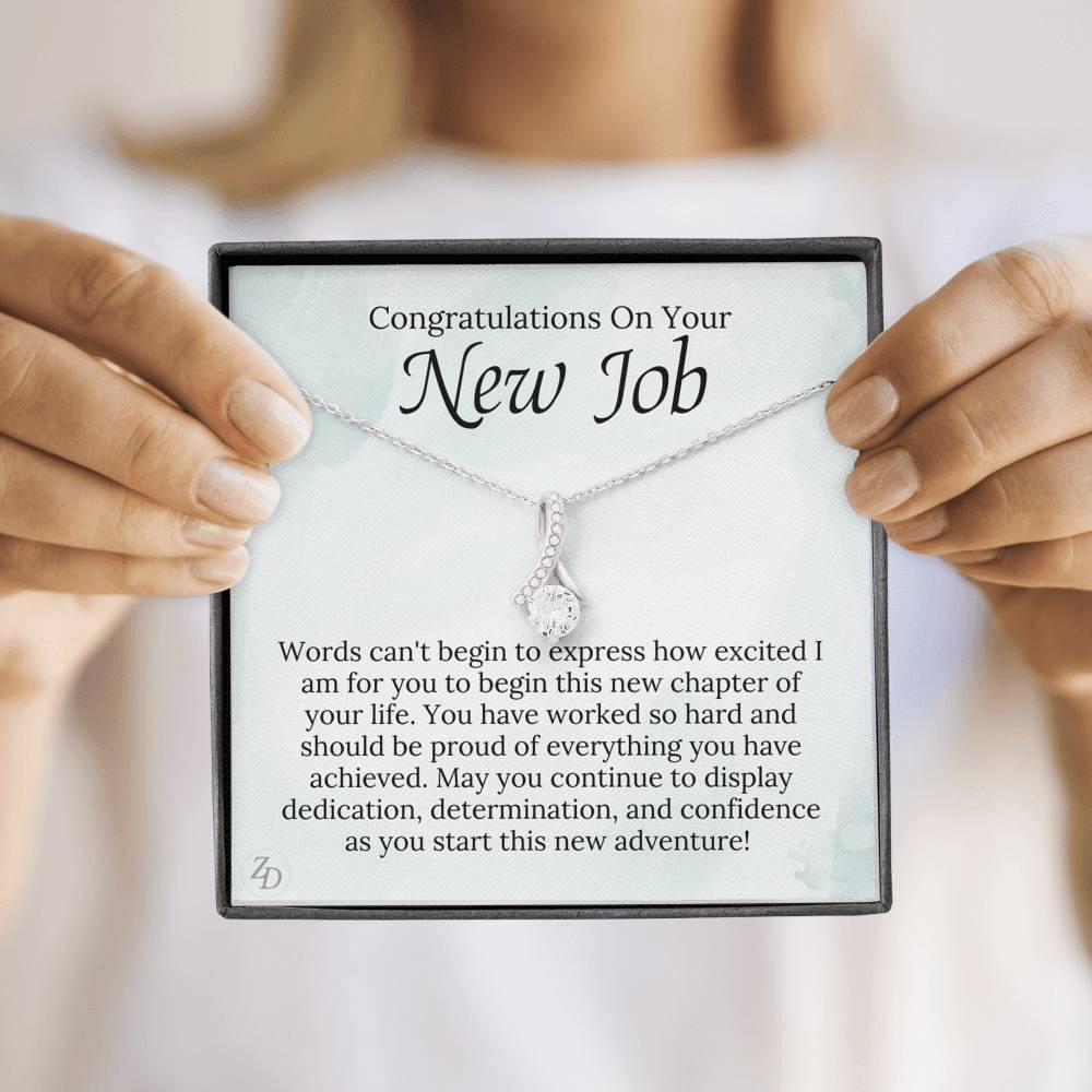 Congrats on Your New Job-"New Adventure" Alluring Necklace