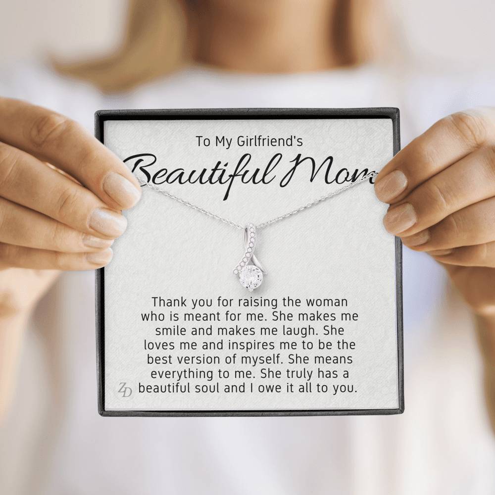 To My Girlfriend's Mom-"Meant for Me" Alluring Necklace