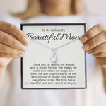 To My Girlfriend's Mom-"Meant for Me" Alluring Necklace