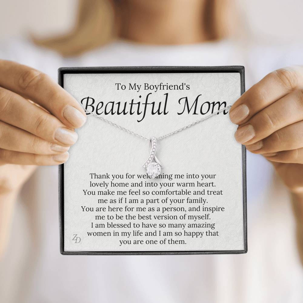 To My Boyfriend's Mom-"Warm Heart" Alluring Necklace