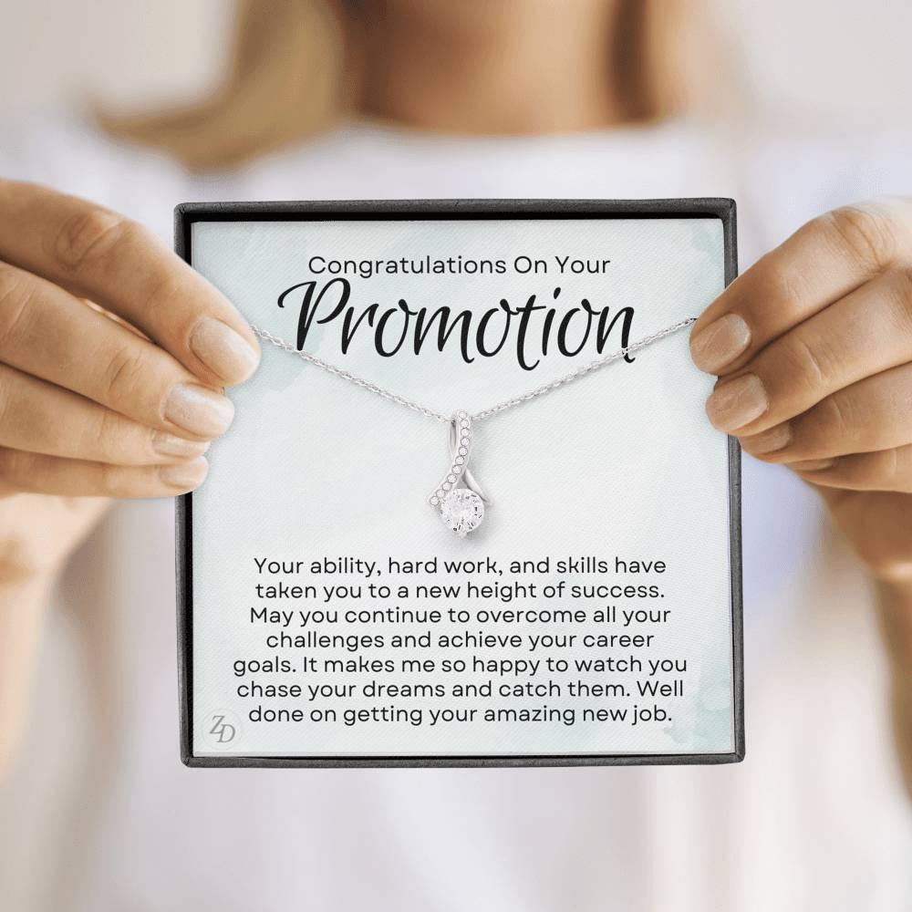 Congrats on Your Promotion-"Career Goals" Alluring Necklace