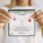 To Our Daughter-"Greatest Gift" Alluring Necklace