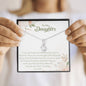 To My Daughter-"I Love You Kiddo" Alluring Necklace