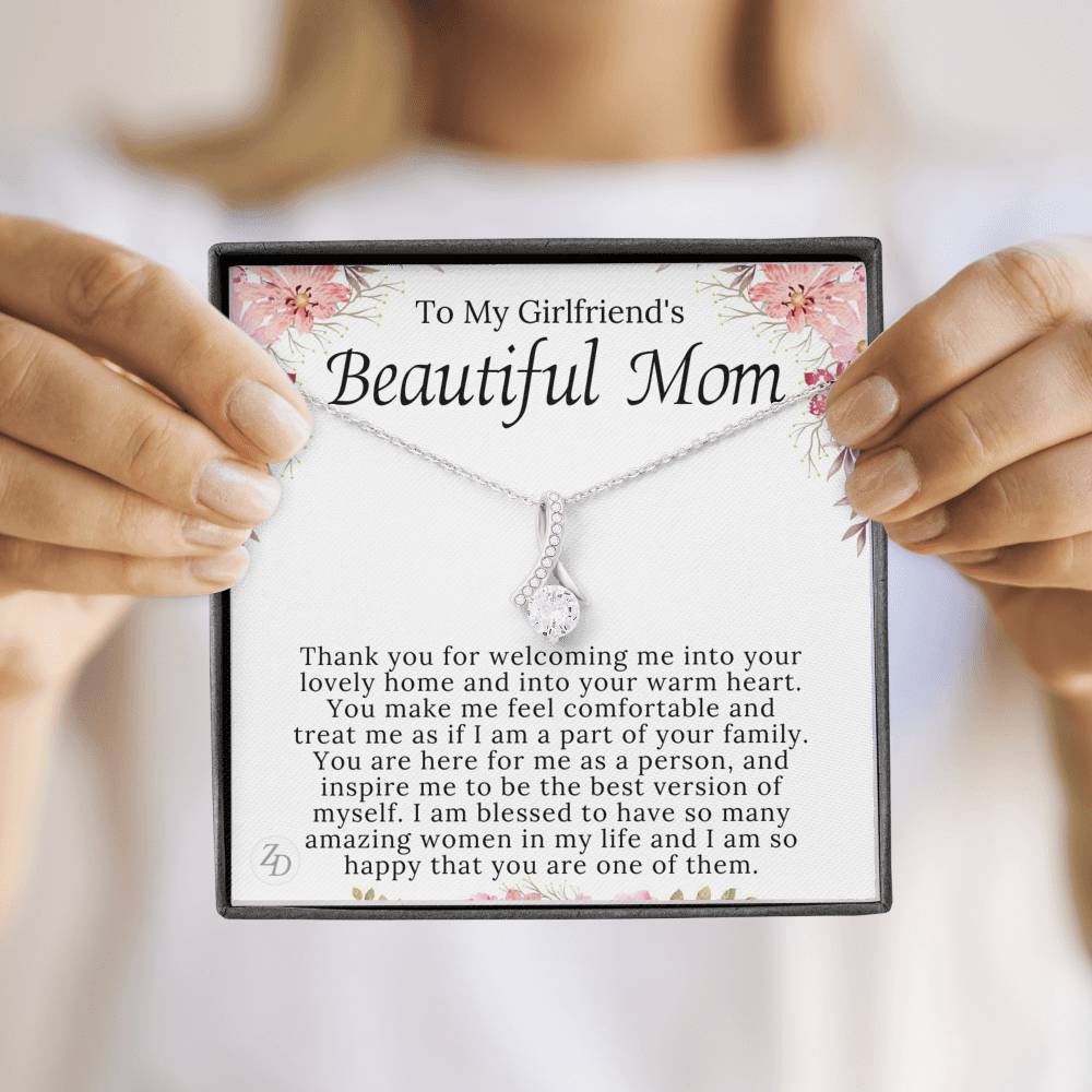 To My Girlfriend's Mom-"You Inspire Me" Alluring Necklace