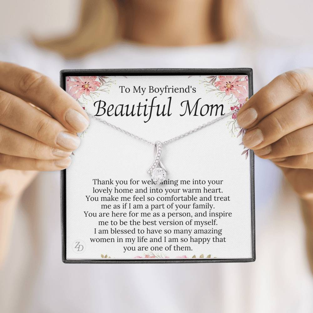 To My Boyfriend's Mom-"You Inspire Me" Alluring Necklace