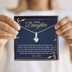 To My Daughter-"Beautiful Life" Alluring Necklace