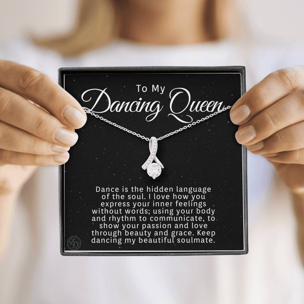 To My Dancing Queen-"Your Passion and Love" Alluring Necklace