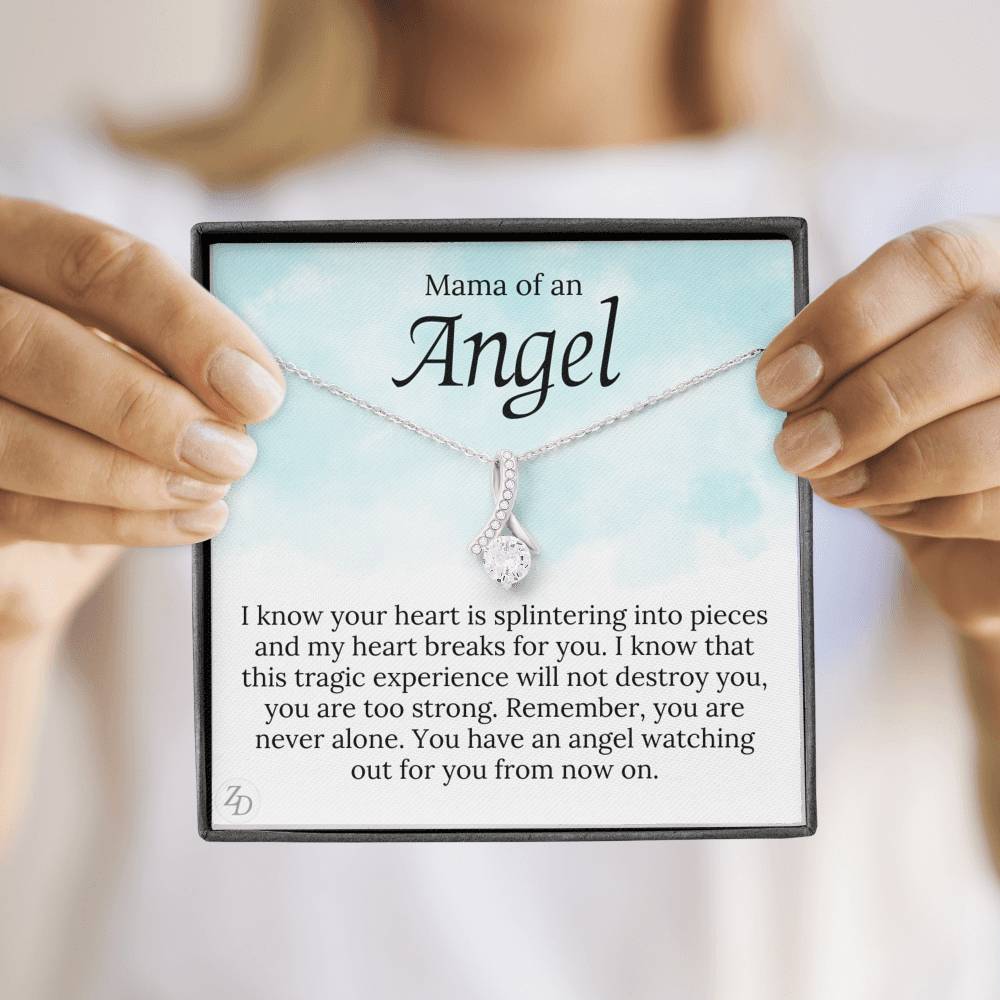 Mama of an Angel-"Heart is Splintering" Alluring Necklace
