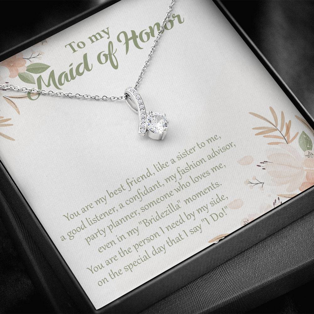 My Best Friend, My Maid of Honor-Alluring Beauty Necklace