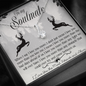 To My Soulmate-"My Love Never Ends" Alluring Necklace