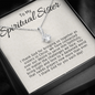 To My Spiritual Sister-"Light and Love" Alluring Necklace