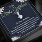 To My Dad's Girlfriend on Her Birthday Alluring Necklace
