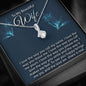 To My Beautiful Wife-"Our Love is Real" Alluring Necklace