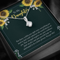 To My Daughter-"You Inspire Me" Alluring Necklace