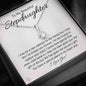 To My Stepdaughter-"In My Heart" Alluring Necklace - Zaya Designs