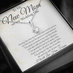 To My New Mom-Thank You For Your Precious Gift-Alluring Beauty Necklace