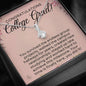Congrats College Grad-"Worked Hard" Alluring Necklace