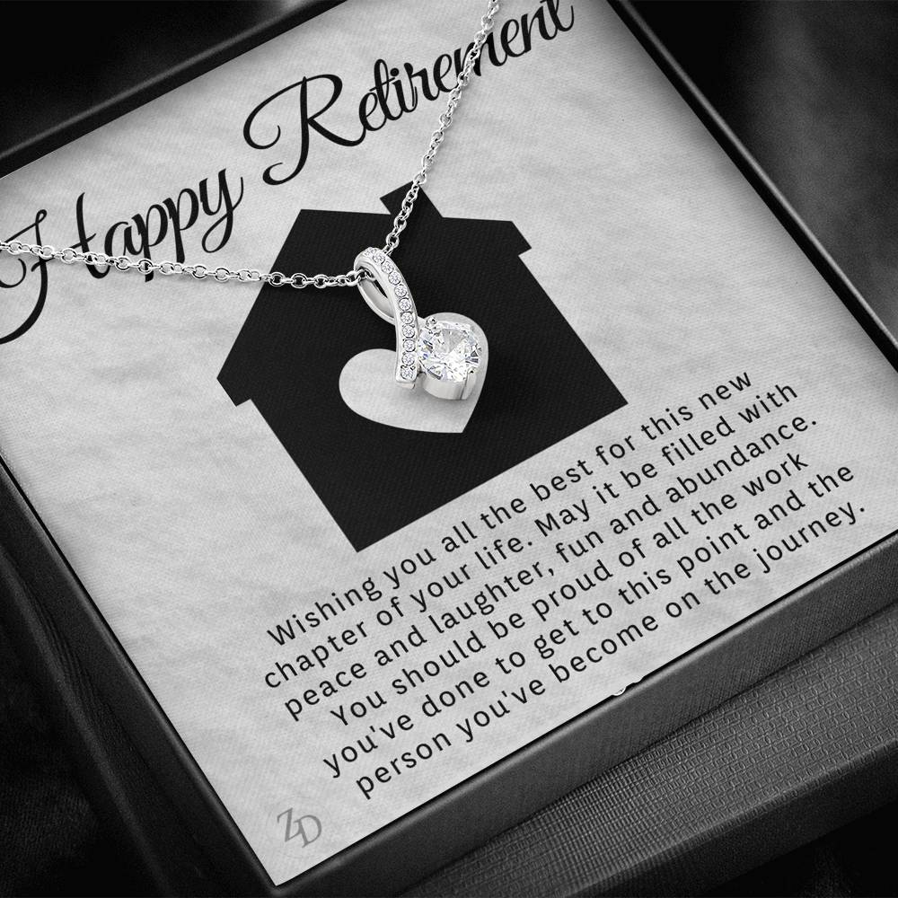 Happy Retirement-"You Should be Proud" Alluring Necklace