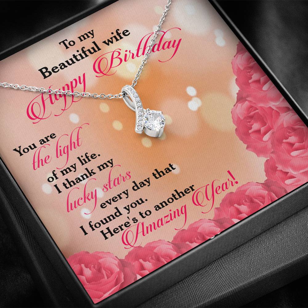 Happy Birthday My Beautiful Wife-Light of My Life