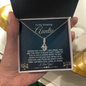 To My Amazing Auntie-"I Turn To You" Alluring Necklace
