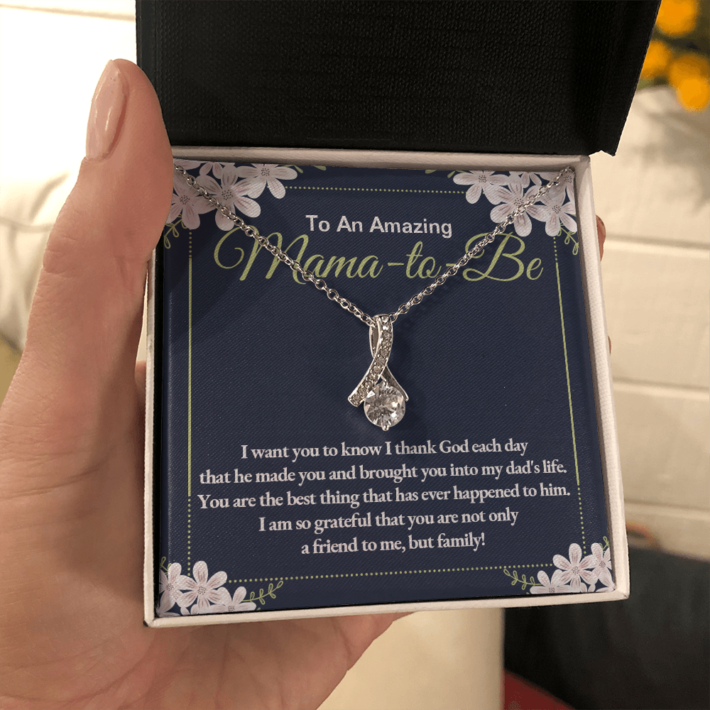 Mama to Be-"You Are Family" Alluring Necklace