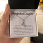 To My Handpicked Daughter-"You Are Special to Me" Alluring Necklace